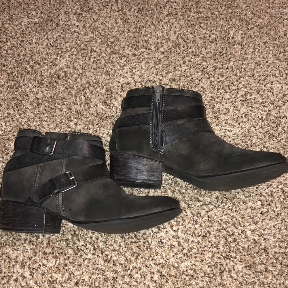 gently worn shoes. couple of marks
